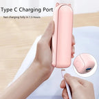 Portable Handheld Turbo Fan – Rechargeable Personal Cooler for Outdoor Travel