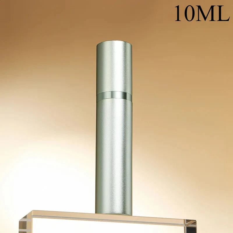Refillable Aluminum Perfume Atomizer – Portable Spray Bottle for Travel