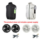Cooling Fan Vest – Breathable Ice Workwear for Hot Weather Outdoor Labor