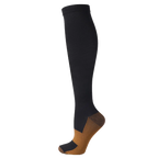 Graduated Compression Stockings – Open Toe Calf Sleeves for Varicose Veins