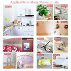 Self-Adhesive Wall Hooks – Waterproof and Oilproof for Kitchen Bathroom