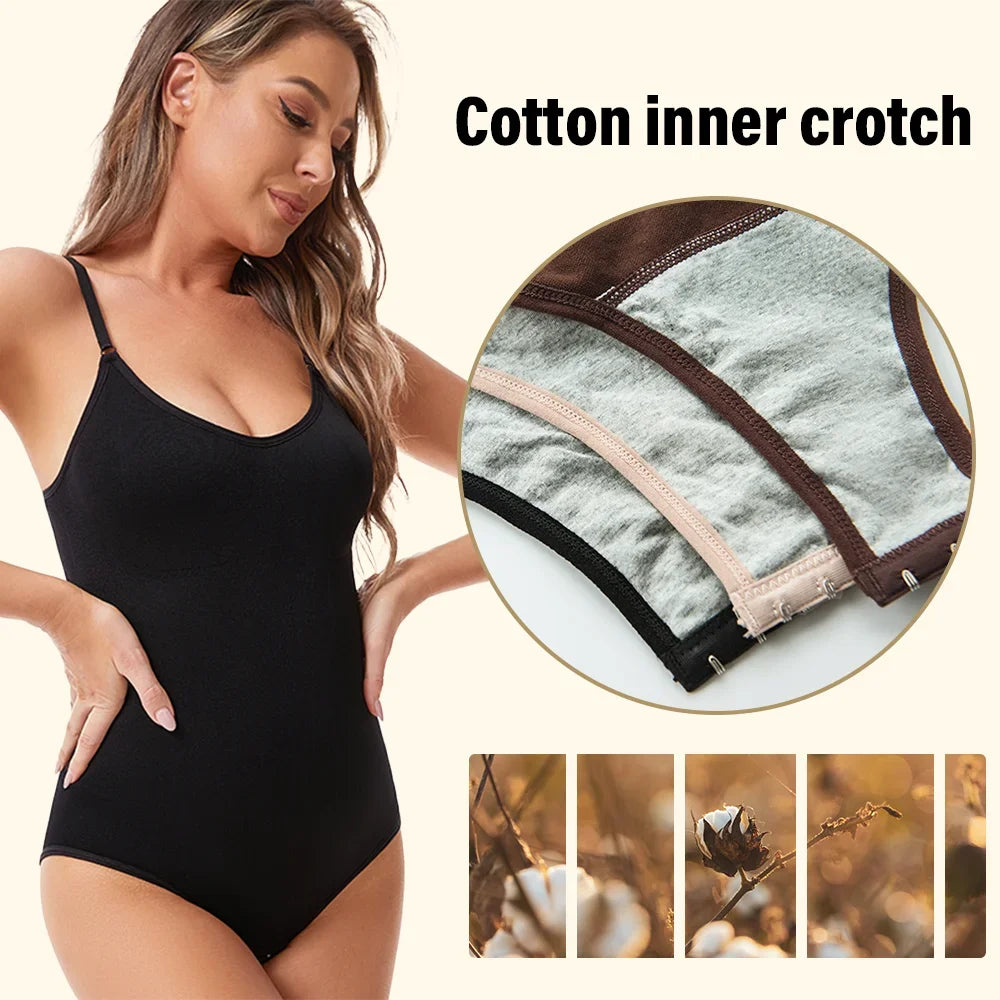 Seamless Body Shaper Bodysuit – Slimming Butt Lifter for Women