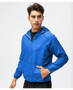 Waterproof Windbreaker Jacket – Sun Protection for Outdoor Hiking and Fishing