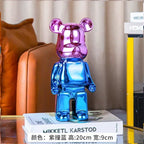 Ceramic Bear Figurine – Aesthetic Luxury Sculpture for Modern Home Decor