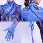Avatar Alien Bodysuit – The Way of Water Jumpsuit for Halloween Cosplay