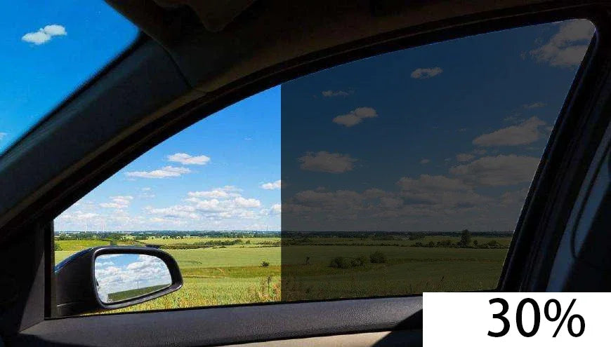 Self-Adhesive Window Tint Film – Black UV Privacy Protector for Auto and Home
