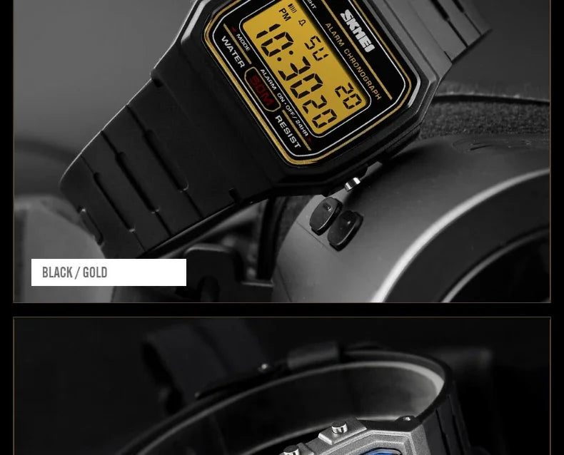 Digital Sports Watch – Waterproof Display for Women