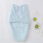 Velvet Baby Sleeping Bag – Hooded Anti-kick Swaddle for Newborn Sleep