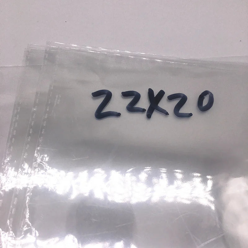 Resealable Clear OPP Bags – Adhesive Plastic Pouches for Jewellery Packaging