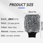 Car Wash Brush – Plush Non-Slip Tool for Wheels and Rims Cleaning
