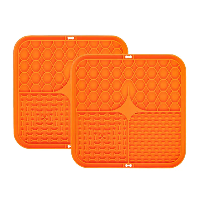 Slow Feeder Licking Mat – Anti-Choking Textured Pad for Dog and Cat Anxiety