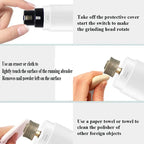 Electric Pet Nail Grinder – USB Rechargeable LED Grooming Tool for Cats and Dogs