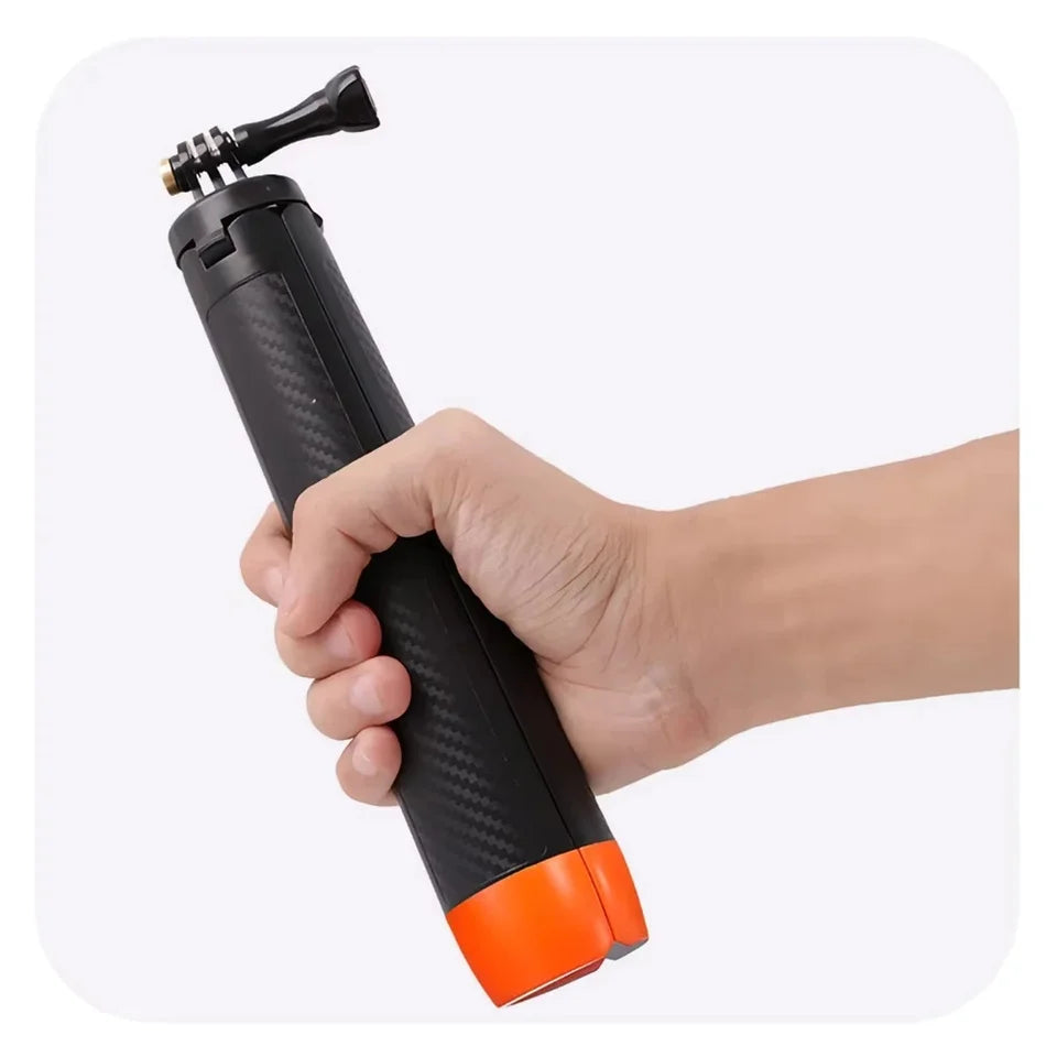 Extendable Buoyancy Selfie Stick – Floating Tripod for GoPro and DJI Action Cameras