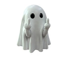 Resin Ghost Statue – Small Spooky Figurine for Halloween Home Decor