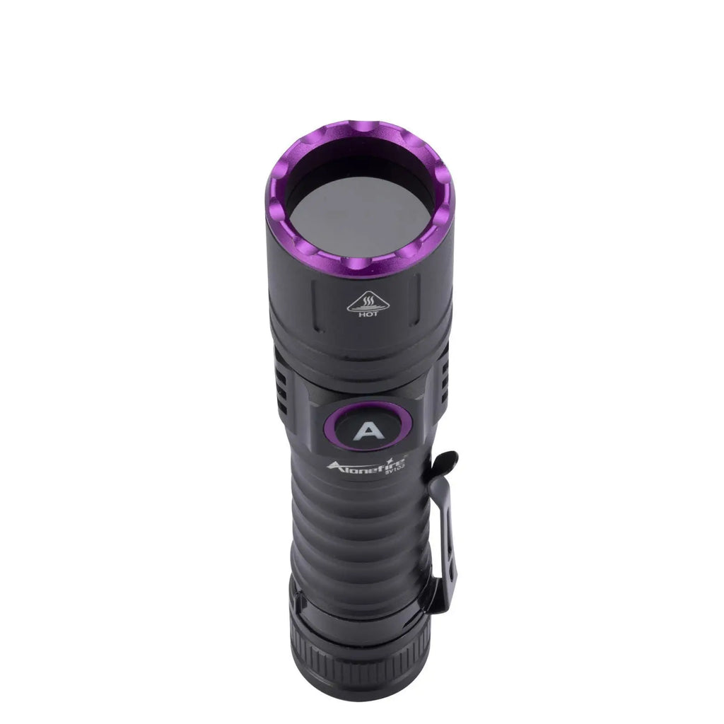15W UV 365nm Blacklight Flashlight – Rechargeable Torch for Pet Urine Detection