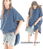 Microfiber Surf Poncho – Hooded Changing Towel for Beach and Swim