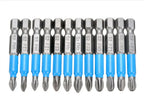 Magnetic Screwdriver Bit Set – Anti Slip 1/4 Inch Hex Shank for Power Tools