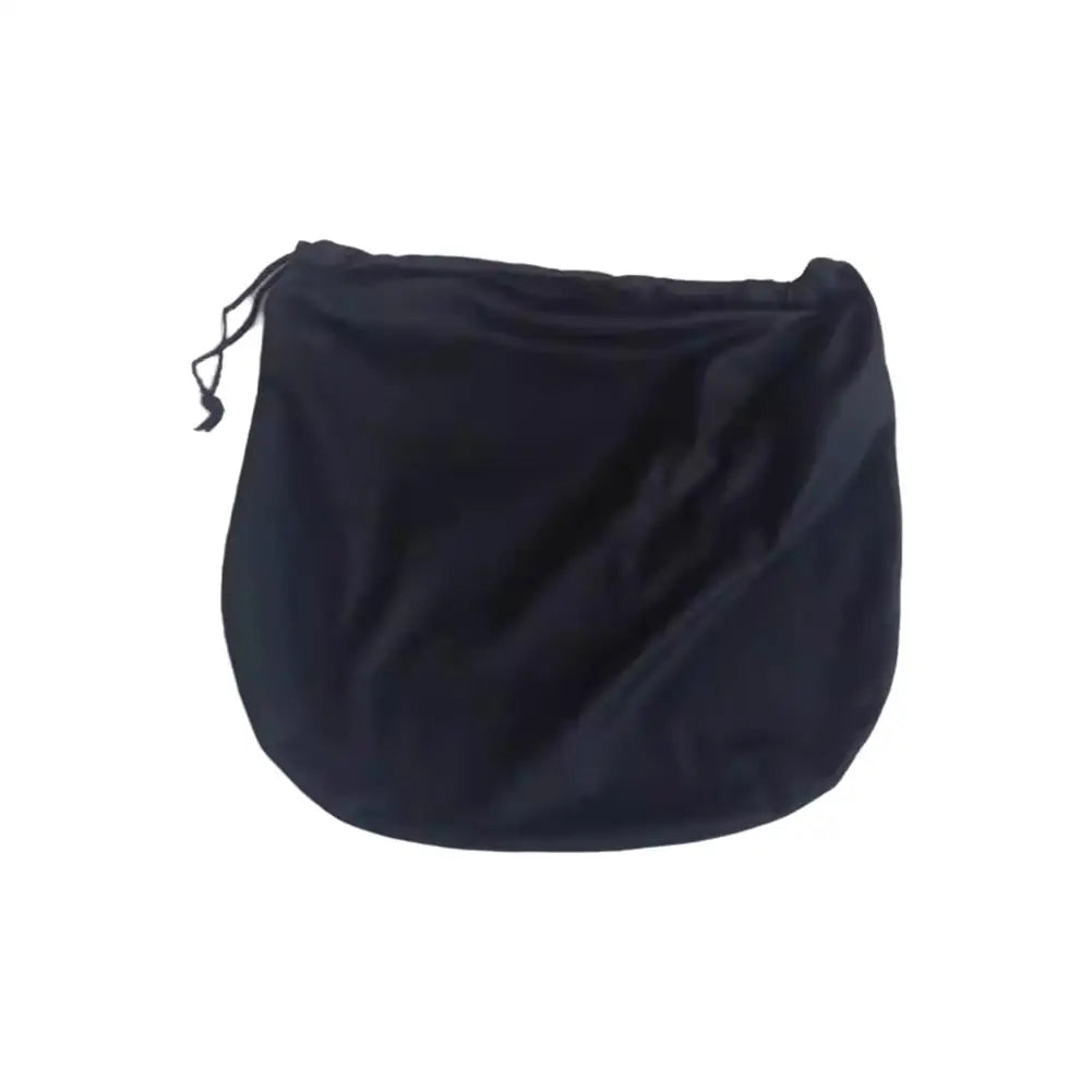 Plush Motorcycle Helmet Bag – Soft Drawstring Protective Carrier for Cycling