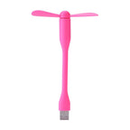 Portable Mini USB Fan – Flexible Bendable Cooling Gadget for Laptop and Travel