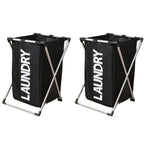 Foldable Grid Laundry Basket – Waterproof Storage for Clothes and Toys