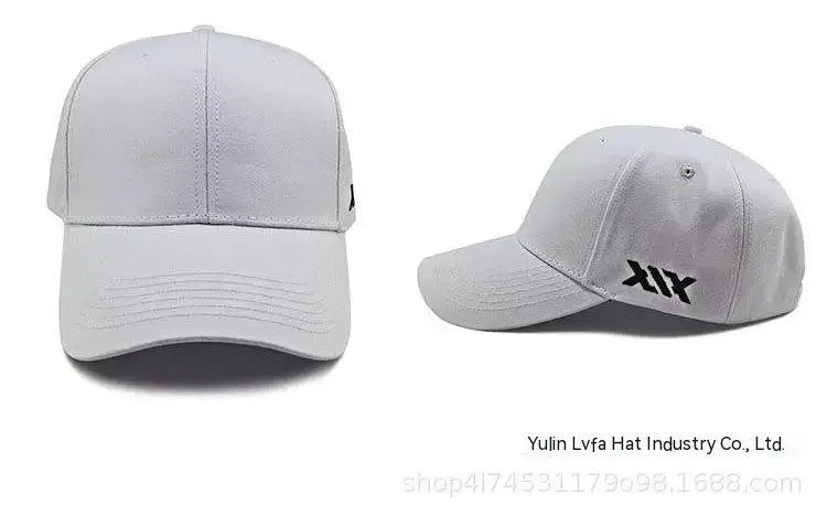 Oversized Cotton Baseball Cap – Adjustable Large Fit for Men and Women