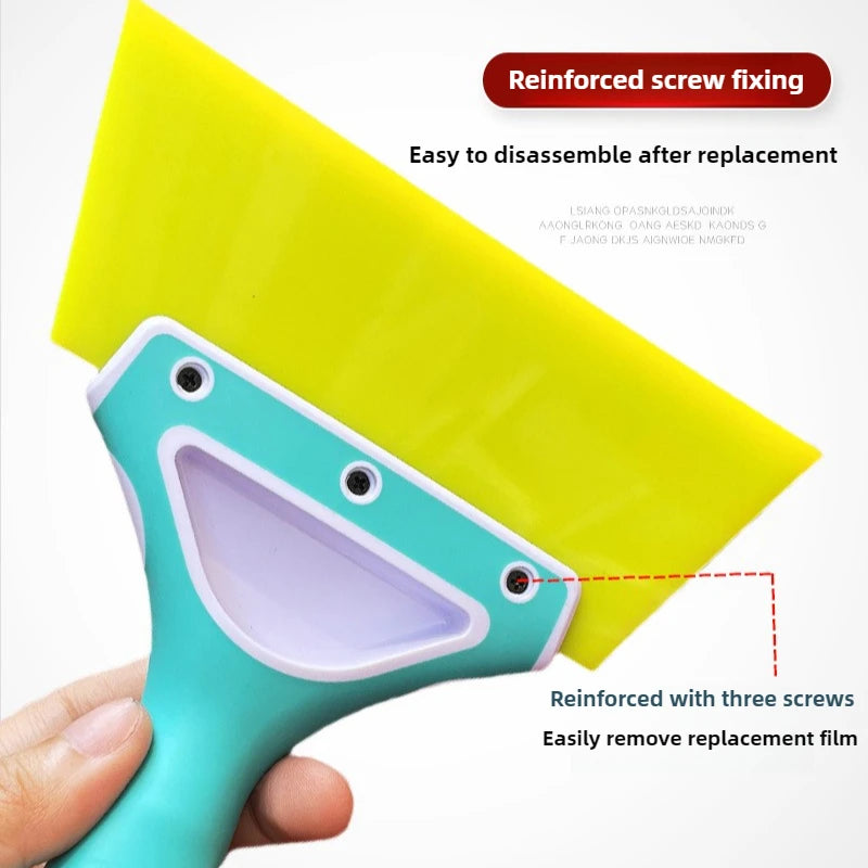 Double Layer Rubber Squeegee – Window Tint Scraper for Auto Detailing