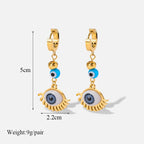 316L Stainless Steel Waterproof Earrings – Minimalist Jewelry for Vacation
