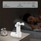 Portable Handheld Cooling Fan – USB Rechargeable Power Bank for Travel