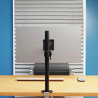 Adjustable Single Monitor Stand – 17 to 32 Inch Desktop Mount for PC Setup