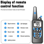 Waterproof Dog Training Collar – Remote E-Collar for Behavior Correction
