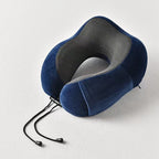 U-Shaped Memory Foam Neck Pillow – Cervical Orthopedic Support for Travel