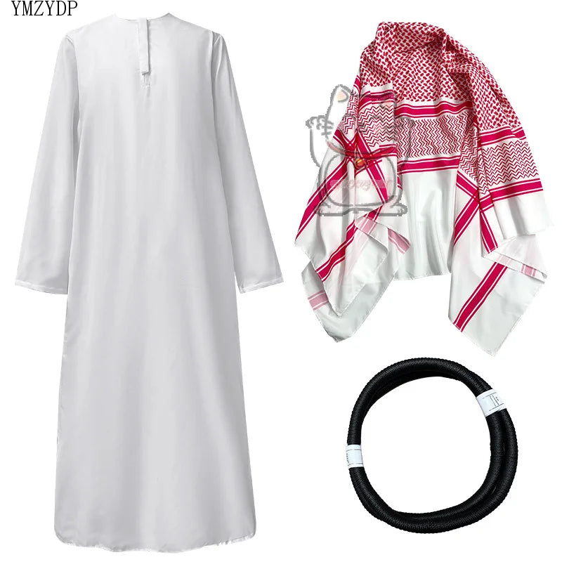 Arabian Prince Costume – Adult Shepherd Robe for Halloween Cosplay