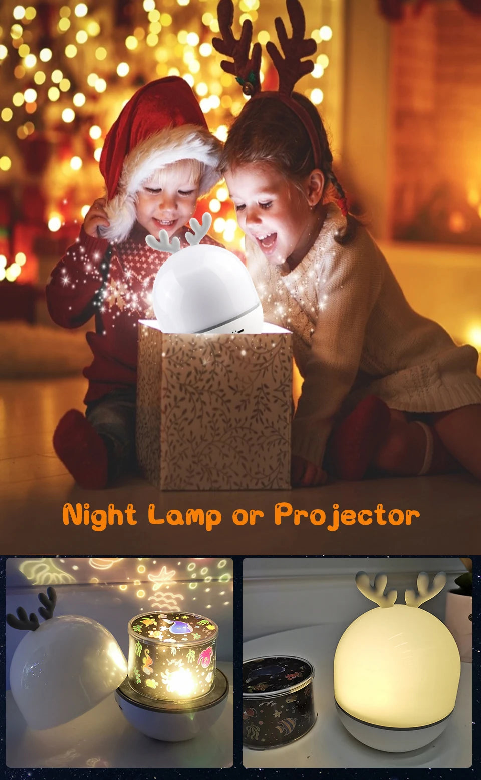 Rotating Galaxy Music Projector – Bluetooth LED Night Light for Kids Bedroom