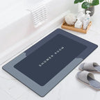 Absorbent Non-Slip Bath Mat – Soft Microfiber Rug for Bathroom and Kitchen