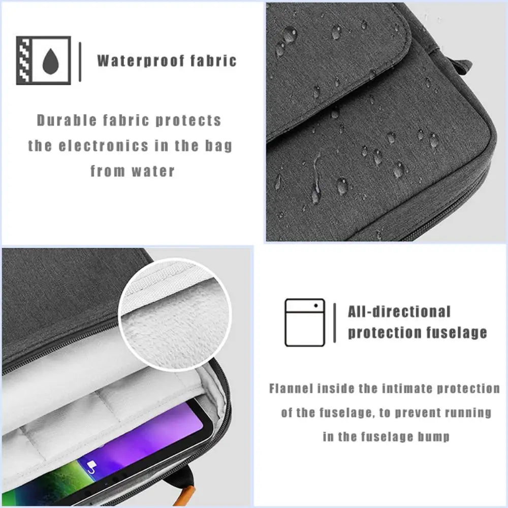 Tablet Crossbody Handbag – Protective Storage Case for 9.7-13 Inch Tablets