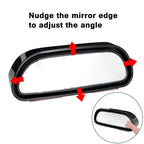Adjustable Convex Blind Spot Mirror – Wide Angle Auxiliary for Car Parking