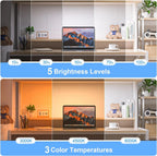 Dimmable LED Night Light – Rechargeable Magnetic Lamp for Closet and Cabinet