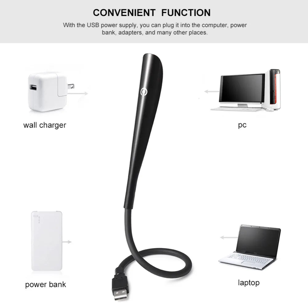 Portable Mini LED USB Light – Touch Sensor Lamp for Laptops and Power Banks