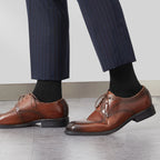 Cotton Blend Business Socks – Soft Breathable Footwear for Men Size 6.5-14