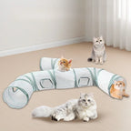 Collapsible Cat Tunnel – Interactive Play Tube for Indoor Pet Exercise