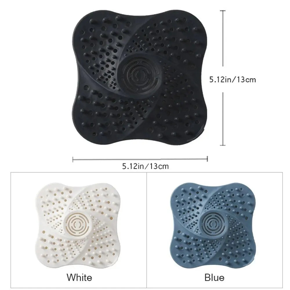 Silicone Hair Catcher – Drain Stopper Filter for Bathroom and Kitchen Sinks