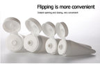 Refillable Squeeze Bottle Kit – Portable Travel Containers for Toiletries