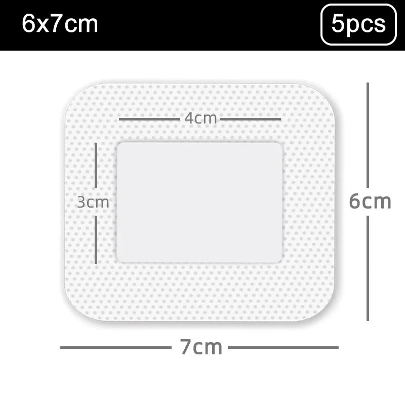 Sterile Bordered Gauze Pads – Waterproof Adhesive Wound Dressings for First Aid