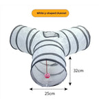 Foldable Pet Tunnel – Interactive Cat Toy for Indoor Training and Play