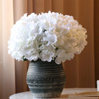 Silk Hydrangea Bouquet – 58cm Artificial Flowers for Wedding Home Decor