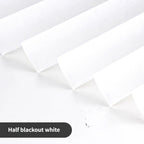 Self-Adhesive Pleated Blinds – Half Blackout Privacy Shades for Home Windows