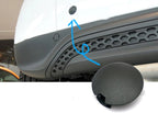 Plastic Tow Hook Cover – Waterproof Exterior Trim for Mercedes Smart Fortwo