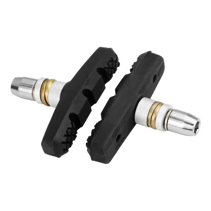 60mm Threaded V-Brake Pads – All-Weather MTB Brake Shoes for Mountain Bikes