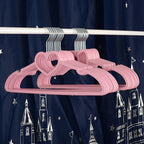 Heart Pattern ABS Clothes Hangers – Durable Organizers for Family Clothing