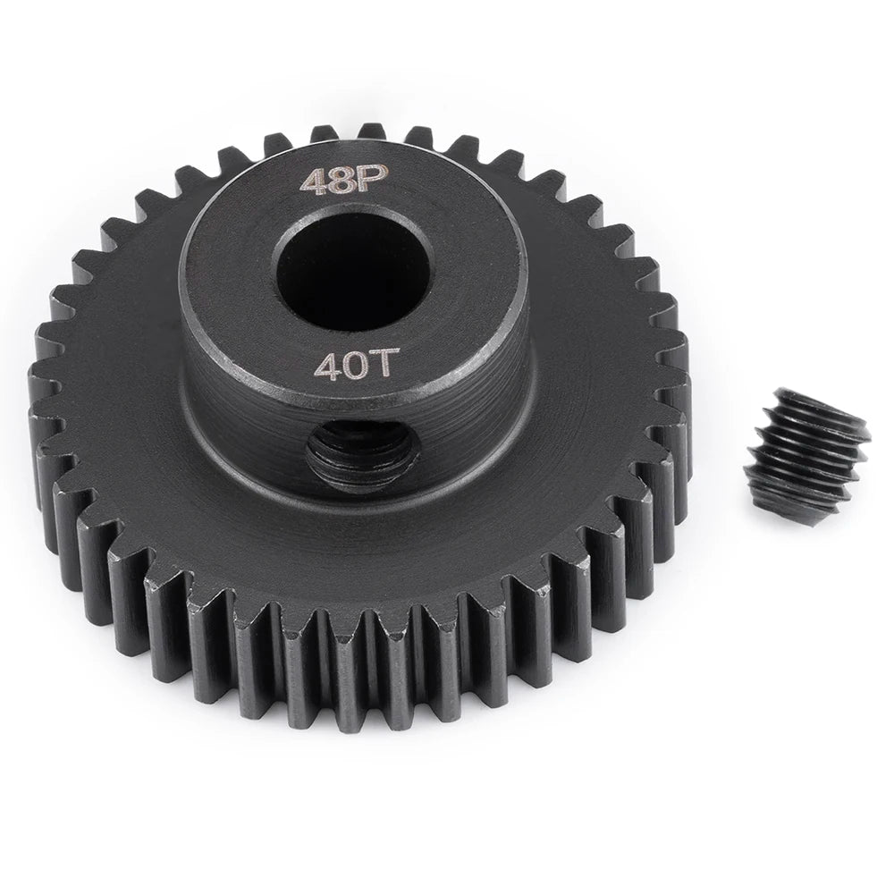 Steel Pinion Gear 17-45T for 5mm Shaft RC Buggy and Crawler